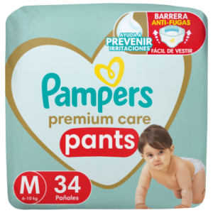 Pamp Pants Premium Care Med x34