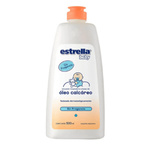 Estrella Baby Oleo Calcario sin fragancia x500 (naranja)