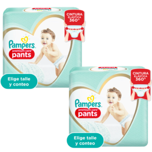 2 Pampers Premium Care Pants