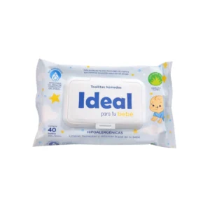 Toallita Ideal con tapa dura x40