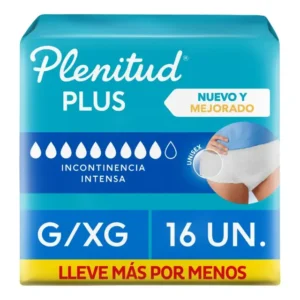PLENITUD ROPA INT ACTIVE PLUS G/XG X16U.