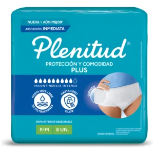 PLENITUD ROPA INT ACTIVE PLUS P/M X8U.
