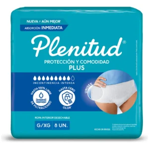 PLENITUD ROPA INT ACTIVE PLUS G/XG X8U.