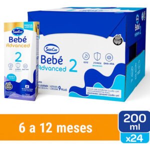 SANCOR BEBE 2  x 24 x200ML