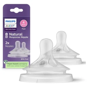 AVENT 964/02 TETINAS NATURAL RESPONSE FLUJO RAPIDO x2 un (3m+)