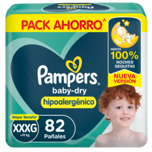 PAMPERS BABYDRY XXXG 82