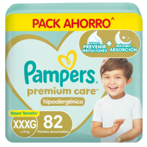 PAMPERS PREMIUM CARE XXXG 82